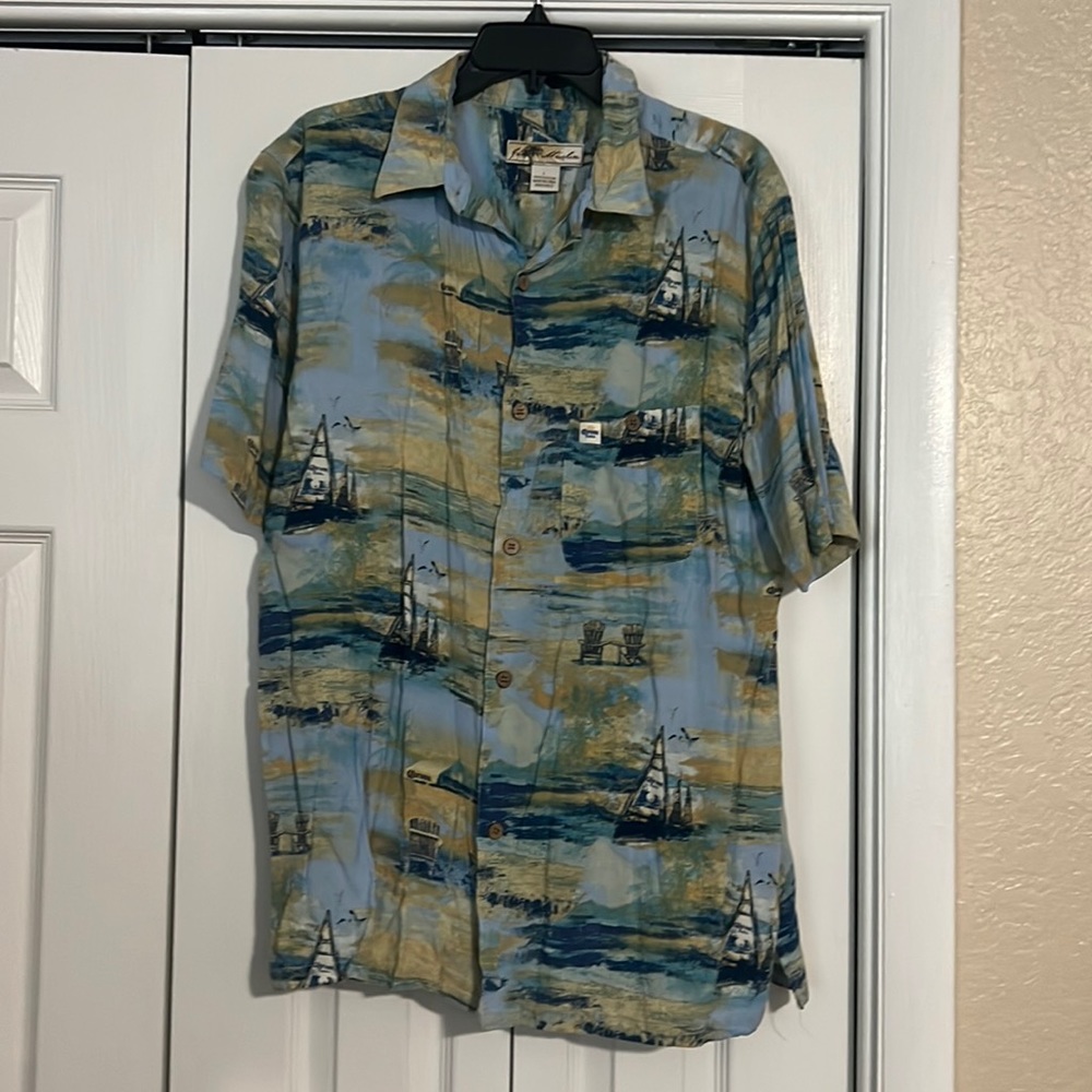 Men’s Joe Marlin Corona Extra Button Down Shirt Size L